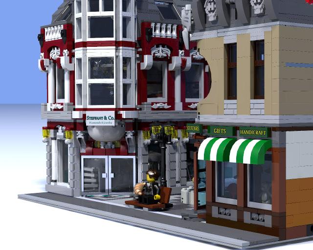 bricklink modular buildings