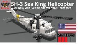 lego sea king helicopter