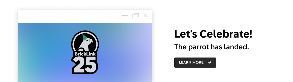 Let's Celebrate! The parrot has landed. Learn more ->