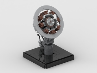 lego iron man arc reactor