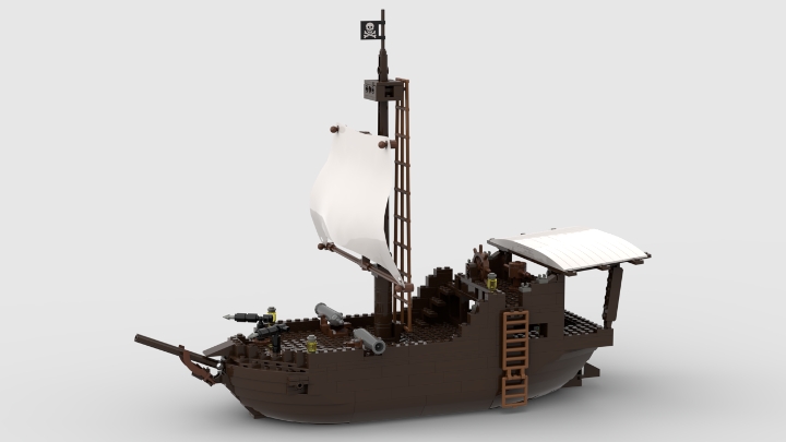 Sea Of Thieves Sloop From Bricklink Studio