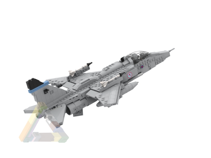 Sepecat Jaguar Gr3a Lego From Bricklink Studio