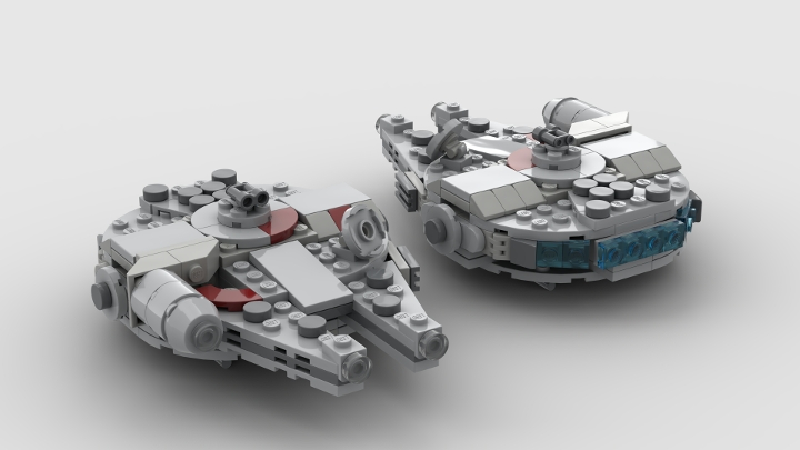 lego micro millennium falcon