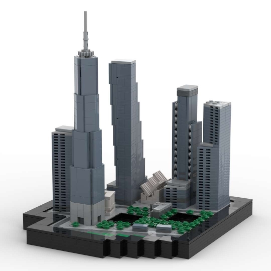 World Trade Center Complex From Bricklink Studio