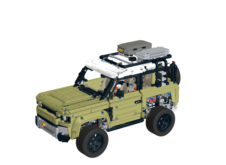 42110 Land Rover Defender from BrickLink Studio [BrickLink]