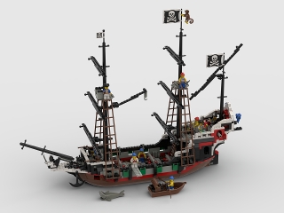 lego 6286 skull's eye schooner