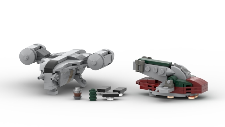 lego micro razor crest