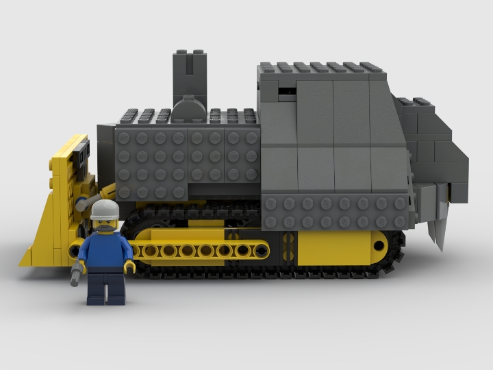 Marv's Killdozer (by Yoshík) from BrickLink Studio [BrickLink]