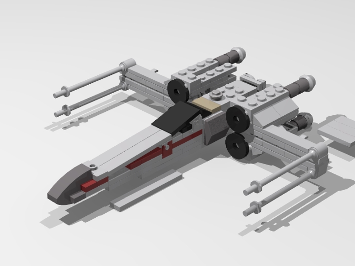 minifigure scale x wing