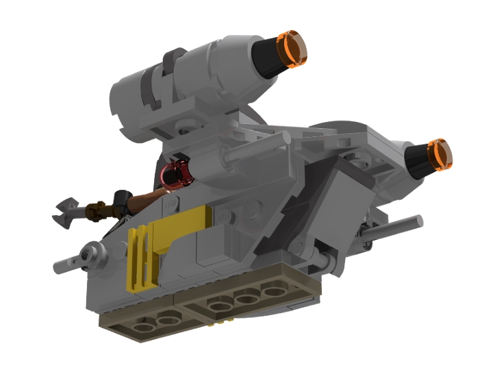 razor crest microfighter