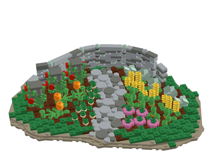 lego vegetable garden