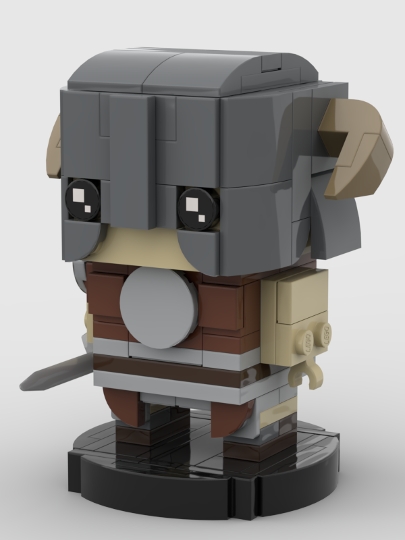 Dragonborn Brickheadz From Bricklink Studio