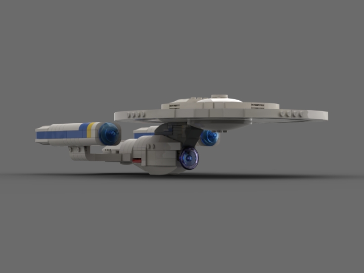 Uss Enterprise Ncc 1701 C From Bricklink Studio