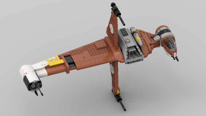 Rebels Prototype B-Wing From BrickLink Studio [BrickLink]