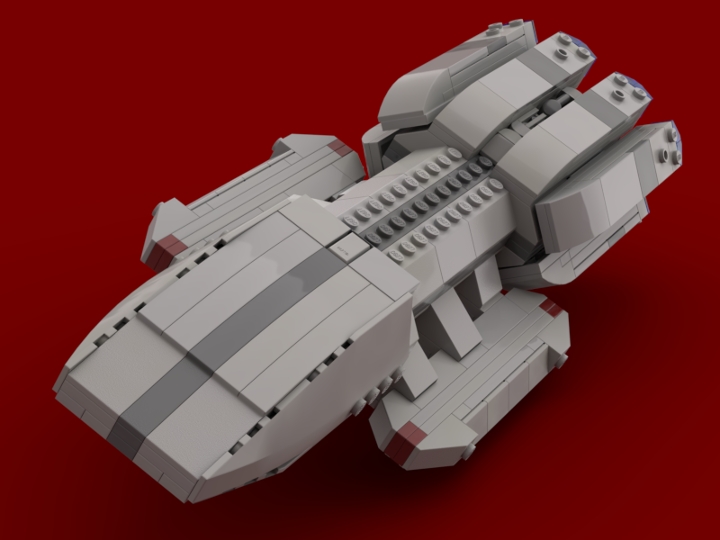 Battlestar Pegasus V2 from BrickLink Studio [BrickLink]