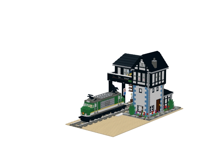 bricklink train track