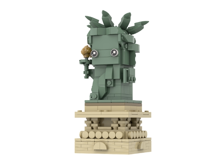 statue of liberty brickheadz