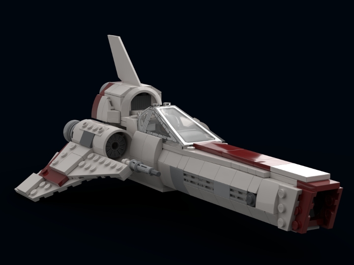 Colonial Viper Mark II from BrickLink Studio [BrickLink]