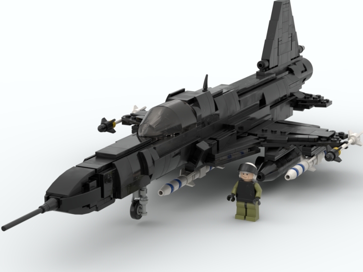 F-20 tigershark from BrickLink Studio [BrickLink]