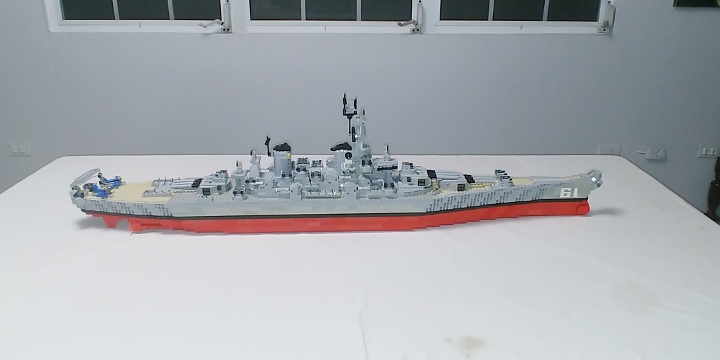 lego uss iowa
