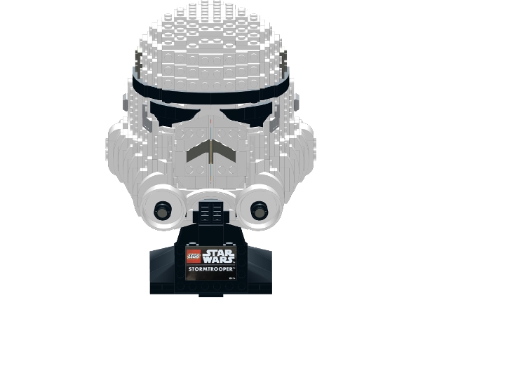 lego 75276 star wars stormtrooper helmet