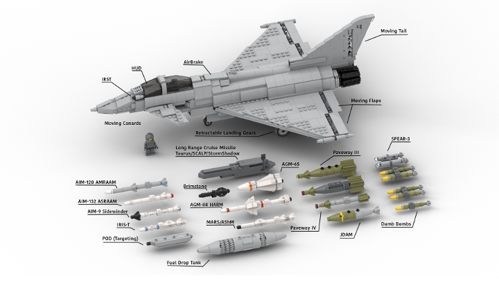 lego eurofighter typhoon