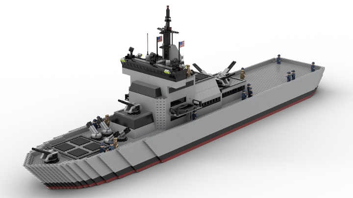 Cruiser Class from BrickLink Studio [BrickLink]
