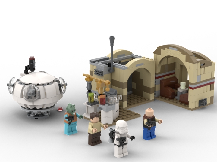 Cantina Lego Lego 75052 Bricklink Lego75052 Lego 75052 Star Wars