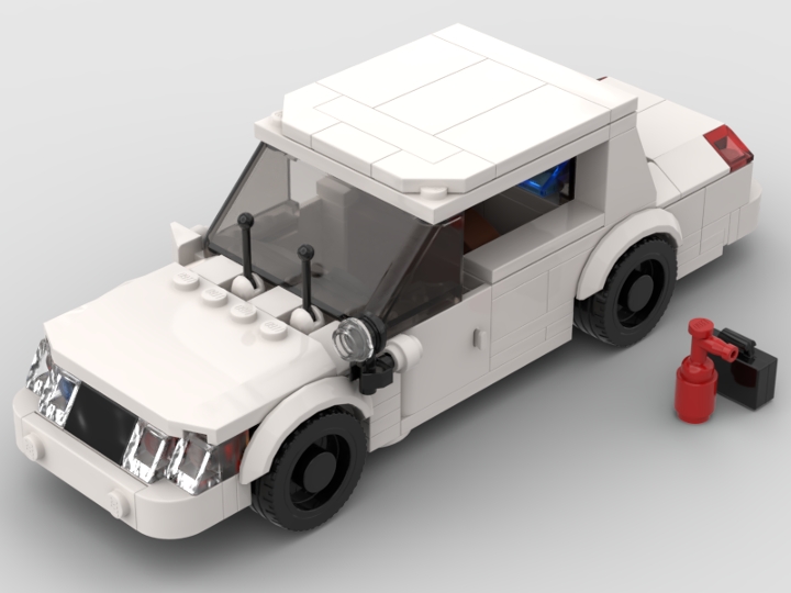 lego unmarked police car