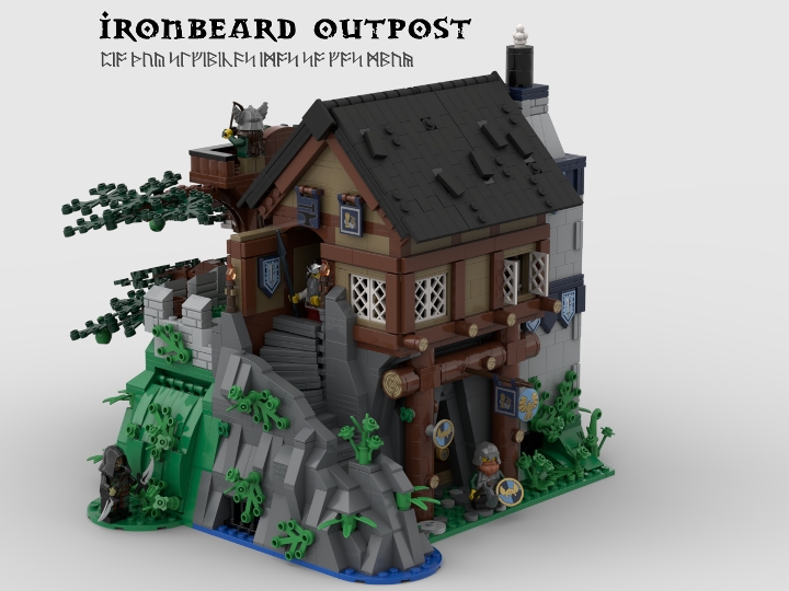 Dwarf-Outpost from BrickLink Studio [BrickLink]