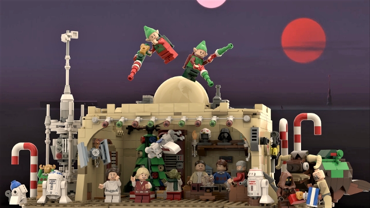 christmas luke skywalker