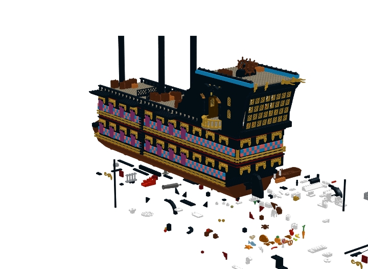 bricklink pirate ship