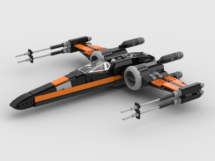 T 70 X Wing Starfighter From Bricklink Studio