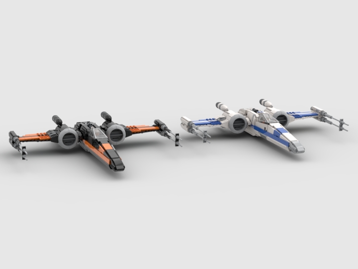 T 70 X Wing Starfighter From Bricklink Studio