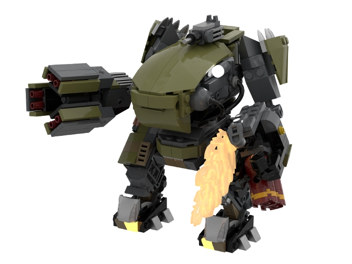 Borderlands 3 Updated Iron Bear Mech from BrickLink Studio [BrickLink]