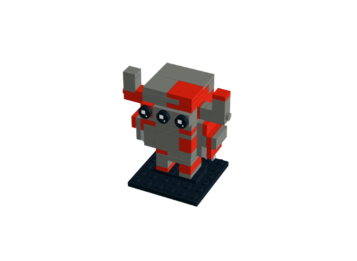 Brickheadz Minecraft Dungeons Redstone Monstrosity From Bricklink Studio