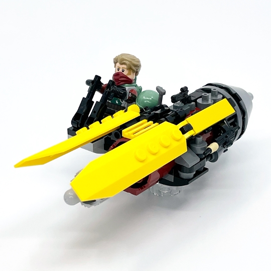 LEGO MOC The scruffybrickherder - (from Bike 2) Season Build Vanth\'s Rebrickable Cobb Mandalorian with Bike Swoop by v2 | / Speeder LEGO