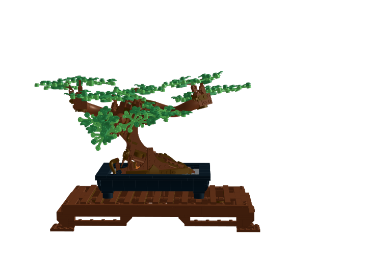 Larger Bonsai made from 2x 10281 from BrickLink Studio [BrickLink]