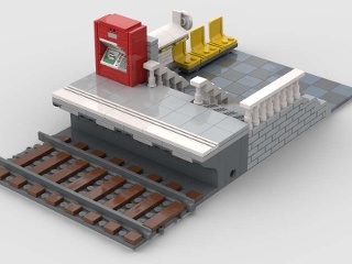 Hogwarts Express from BrickLink Studio [BrickLink]