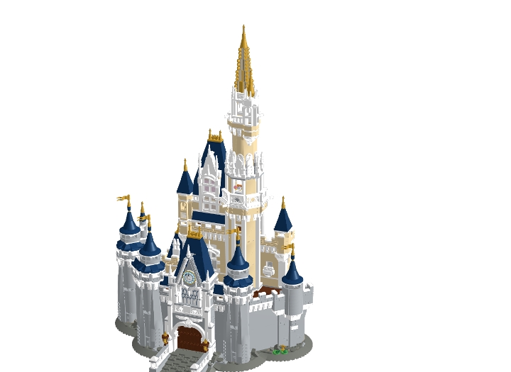 bricklink disney castle