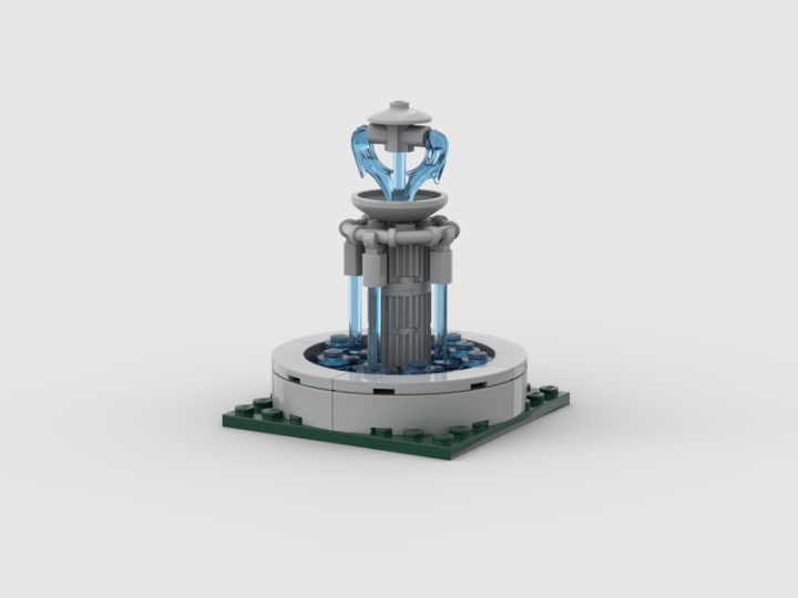 Fountain from BrickLink Studio [BrickLink]