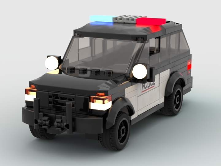 Police SUV from BrickLink Studio [BrickLink]