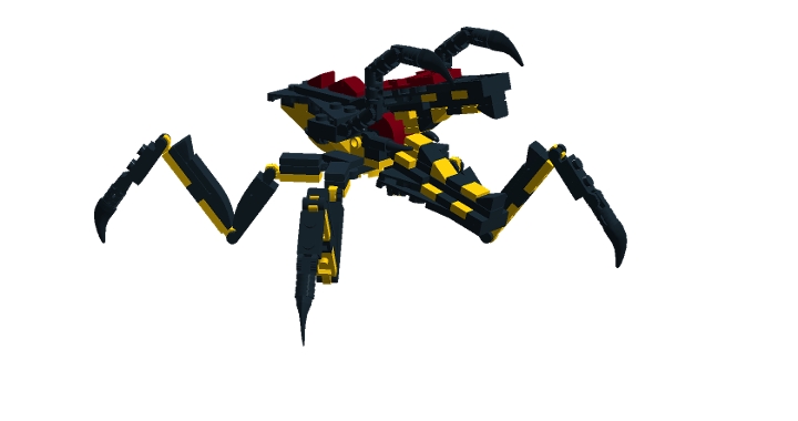 Starship Troopers Warrior Bug from BrickLink Studio [BrickLink]