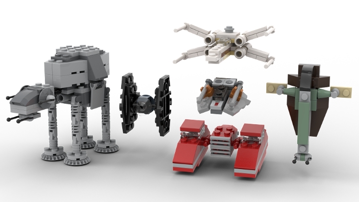 LEGO STAR WARS: The complete saga - Minikits part 5/6 from BrickLink ...