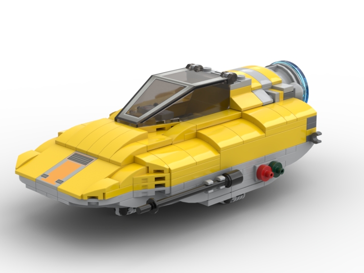 Small Spaceship from BrickLink Studio [BrickLink]