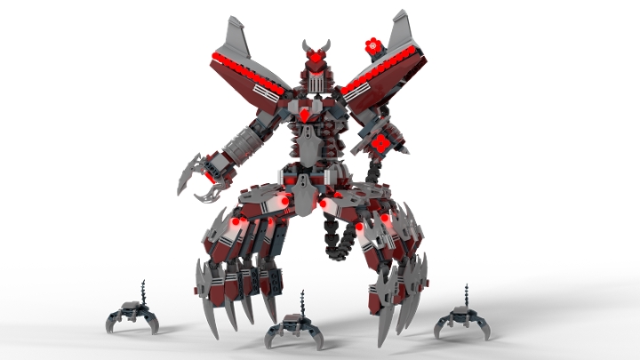 Chaotic Treacherous Stinger-Deus Machina Aqrabuamelu from BrickLink ...