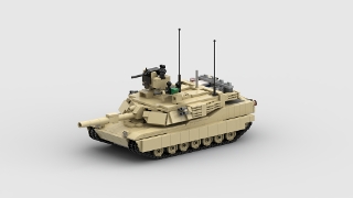 Striker G-250-PWC 1:43 scale from BrickLink Studio [BrickLink]