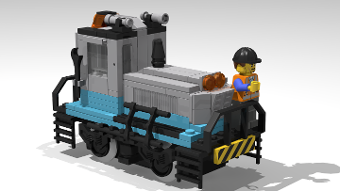 lego diesel train