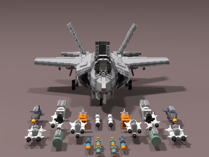 F-35 B Darth Designer_Copy From BrickLink Studio [BrickLink]