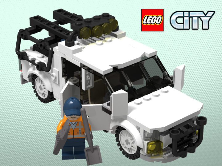 lego city pickup truck